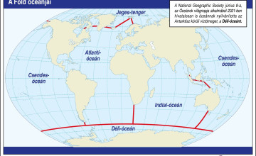 Itt van az ötödik óceán! Bár mi magyarok csak hármat ismerünk!