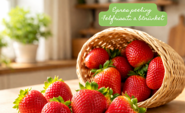Bőrfrissítés természetesen – epres peeling kozmetikus ajánlásával