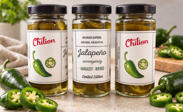 Roppanós Bio savanyított jalapeño paprika