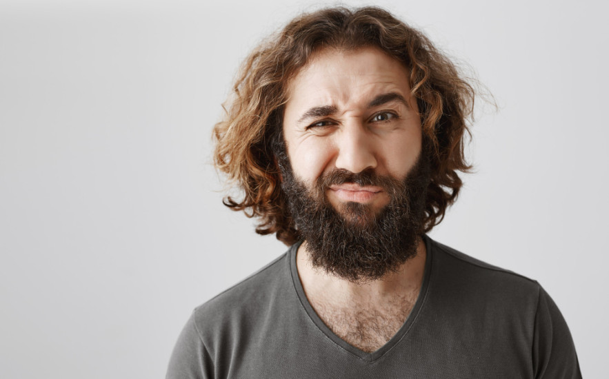 Az ápolatlan szakállon több baktérium lehet, mint a kutyák szőrén