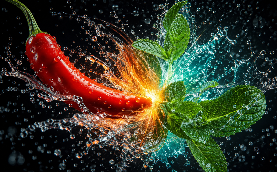 A chili és mentol - 700 szoros gyulladáscsökkentő hatás