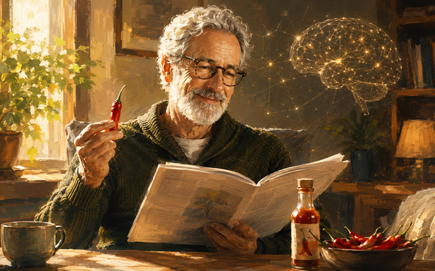 A csípős paprika csökkentheti az Alzheimer-kórt is okozó lerakódásokat az agyban